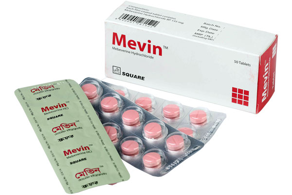 Mevin 135 mg Tablet-10's Strip