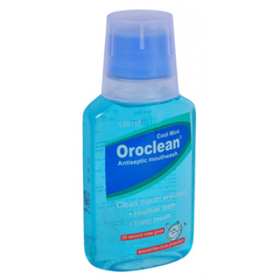 Oroclean Coolmint Mouthwash-120 ml