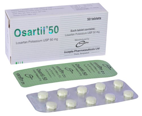 Osartil 50 mg Tablet-10's Strip