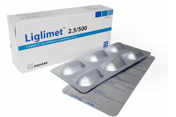 Liglimet 2.5 mg+500 mg Tablet-6's Strip