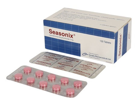 Seasonix 5 mg Tablet-10's Strip