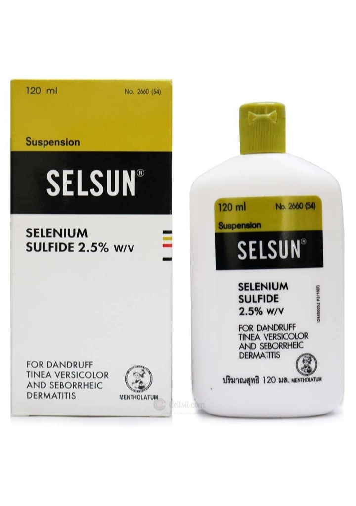 Selsun Selenium Sulfide Dandruff Shampoo-120 ml