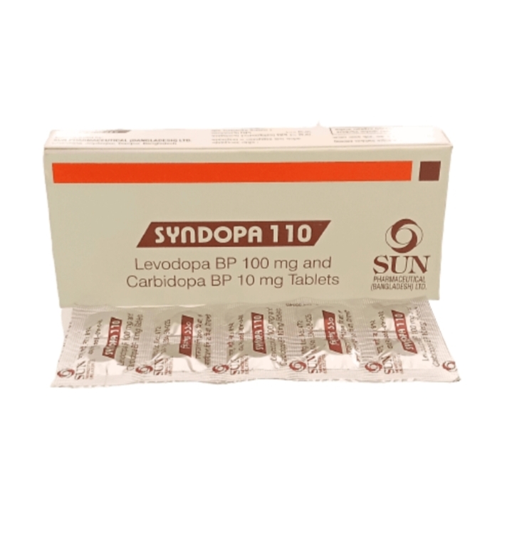 Syndopa 110 mg Tablet-10's Strip