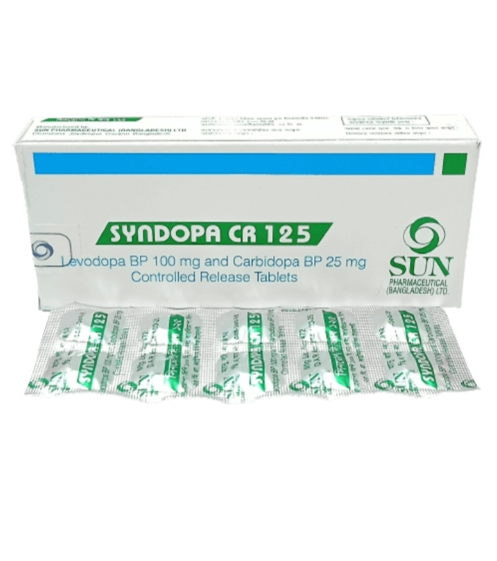 Syndopa CR 125 mg Tablet-10's Strip