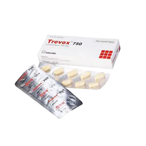 Trevox 750 mg Tablet-10's Strip