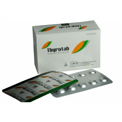 Thyrotab 50 mcg Tablet-100's Pack