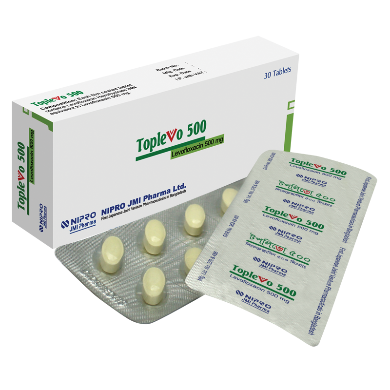 Toplevo 500 mg Tablet-30's Pack