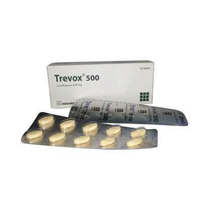 Trevox 500 mg Tablet-10's Strip