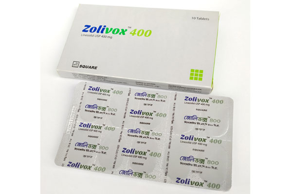 Zolivox 400 mg Tablet-10's Pack