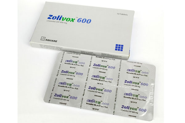 Zolivox 600 mg Tablet-10's Pack