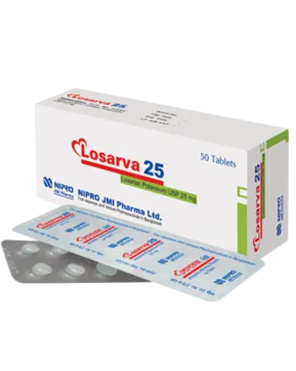 Losarva 25 mg Tablet-10's Strip