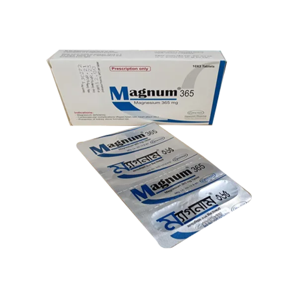 Magnum 365 mg Tablet-10's Strip