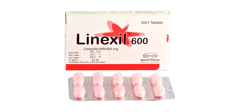 Linexil 600 mg Tablet-10's Pack