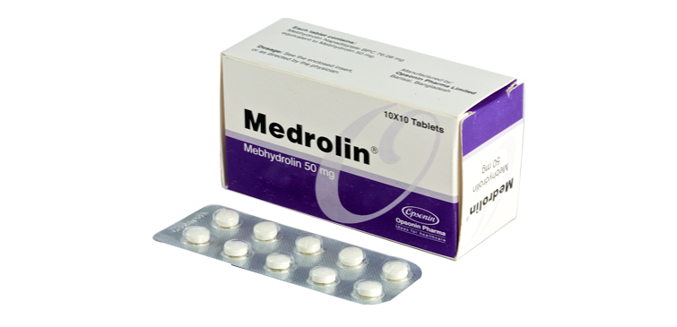 Medrolin 50 mg Tablet-100?s Pack