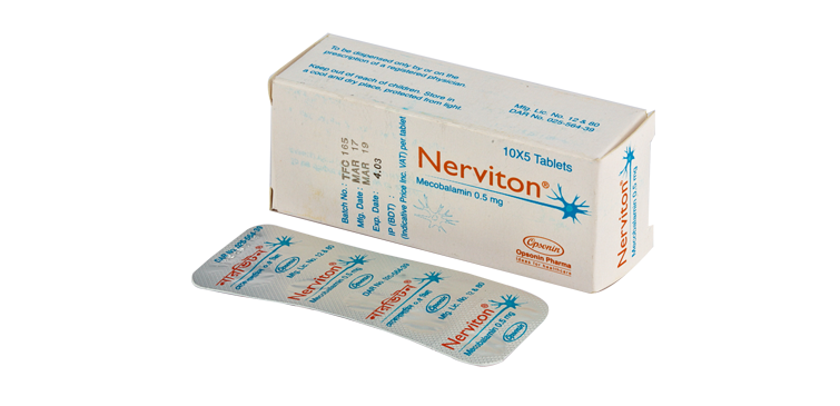 Nerviton 0.5 mg Tablet-50's Pack