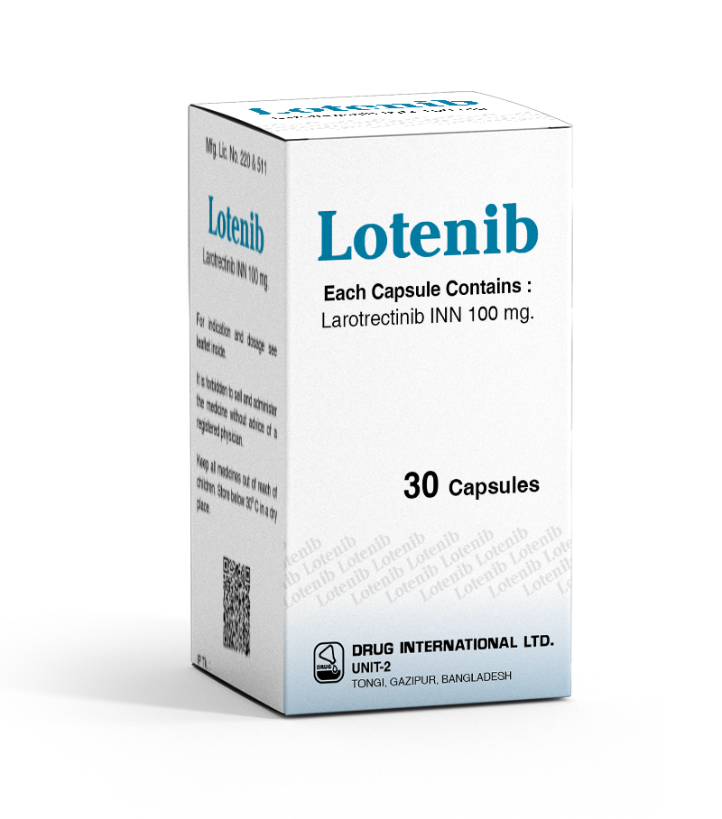 Lotenib 100 mg Capsule-30's Pot