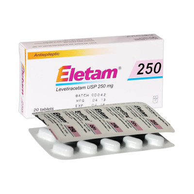 Eletam 250 mg Tablet-10's Strip