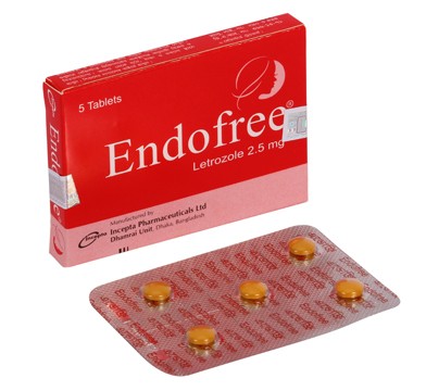 Endofree 2.5 mg Tablet-5's Pack