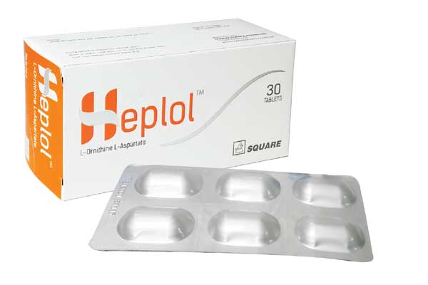 Heplol 150 mg Tablet-6's Strip