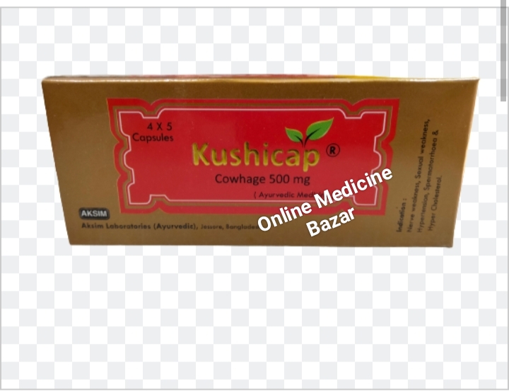 Kushicap 500 mg Capsule-20's Pack