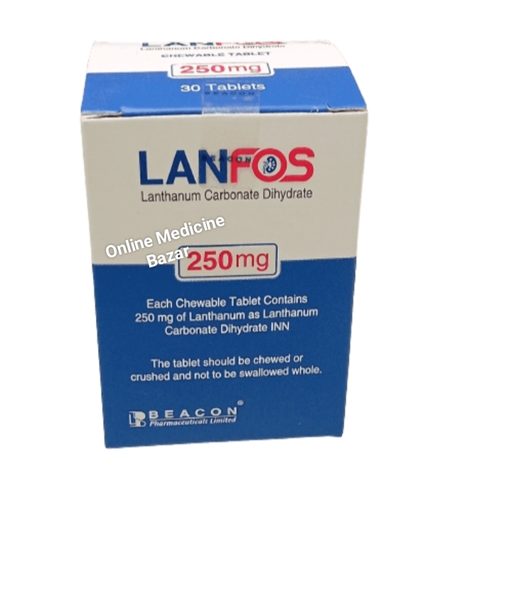 Lanfos 250 mg Tablet-30's Pot