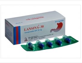 Lansina 30 mg Capsule-25's Pack