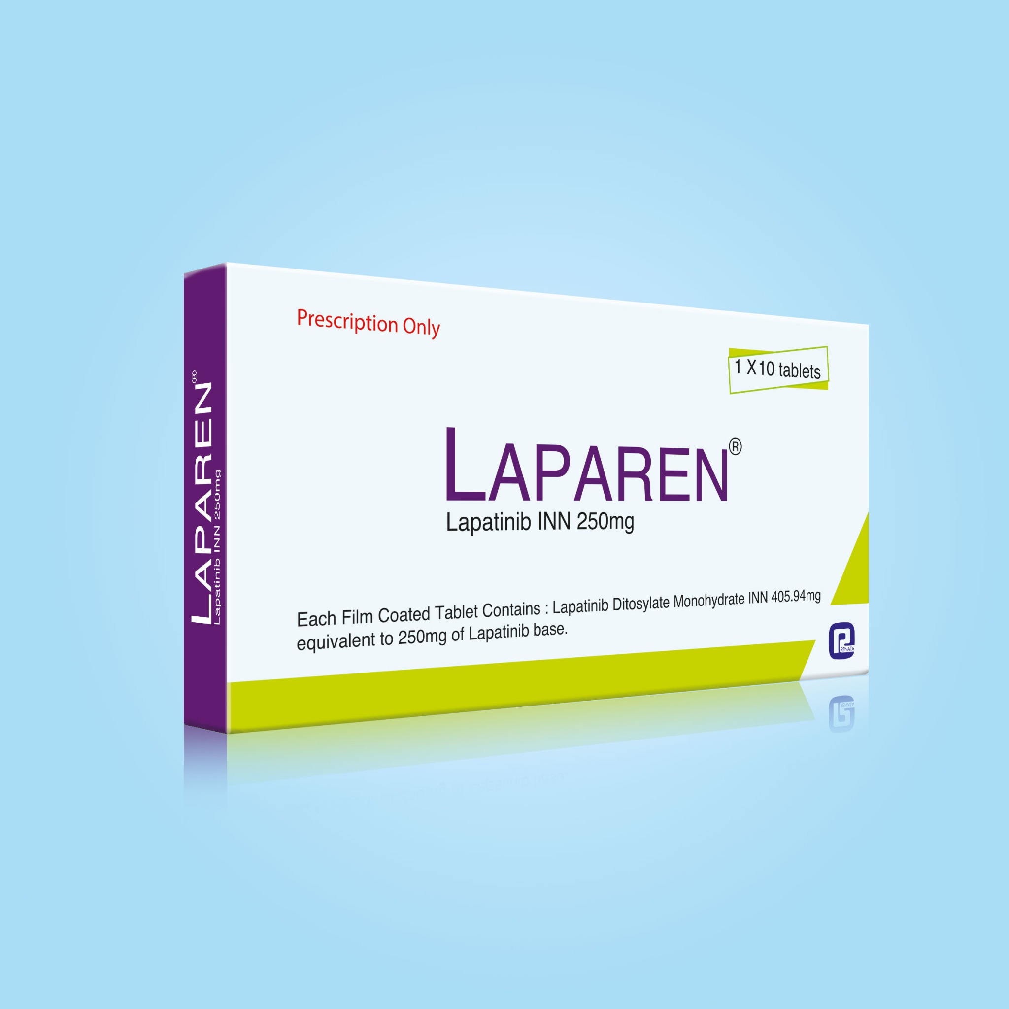 Laparen 250 mg Tablet-10's Pack