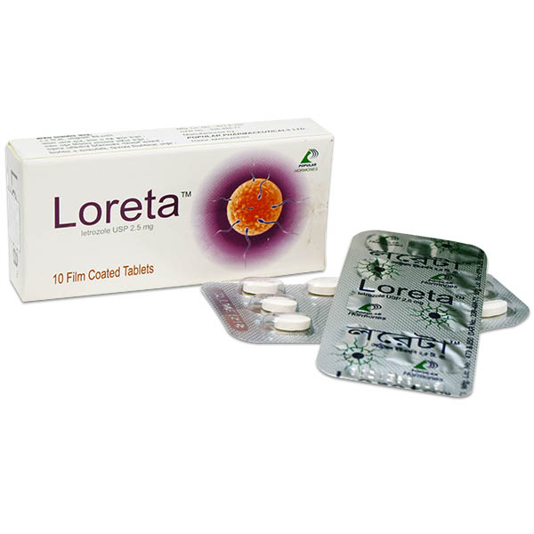 Loreta 2.5 mg Tablet-10's Pack