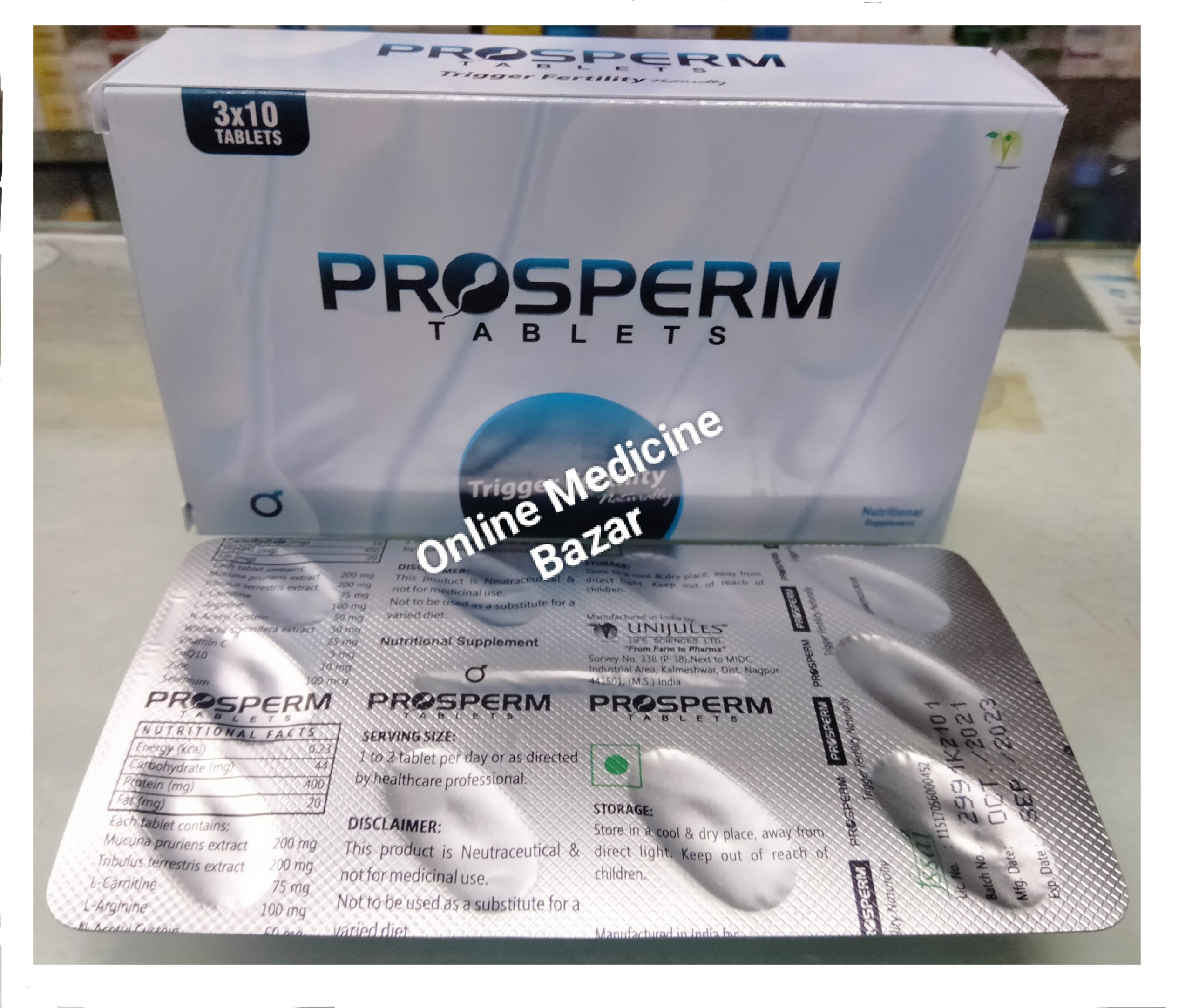 Prosperm Tablet-30's Pack