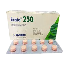 Erata 250 mg Tablet-10's strip