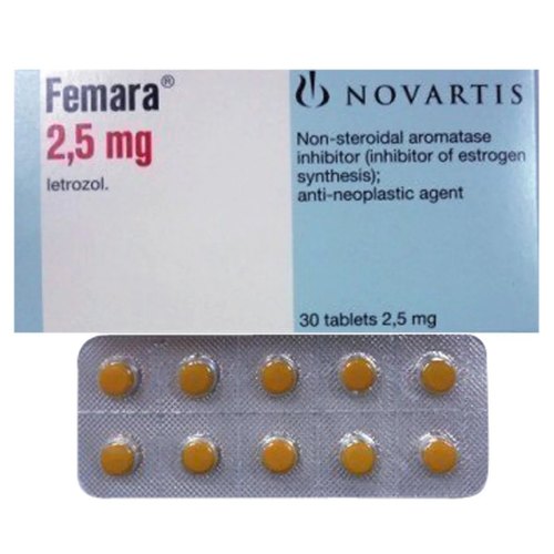 Femara 2.5 mg Tablet-30's Pack