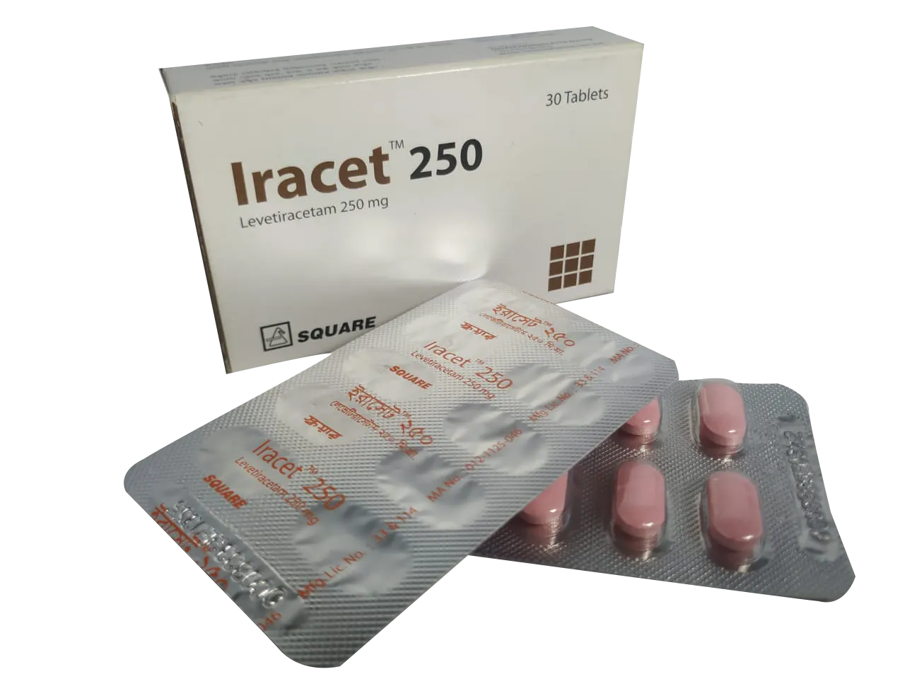 Iracet 250 mg Tablet-10's Strip