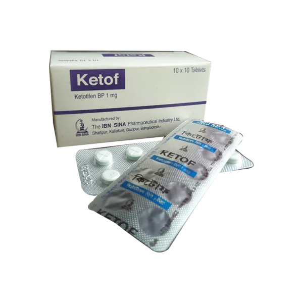 Ketof 1 mg Tablet-10's Strip