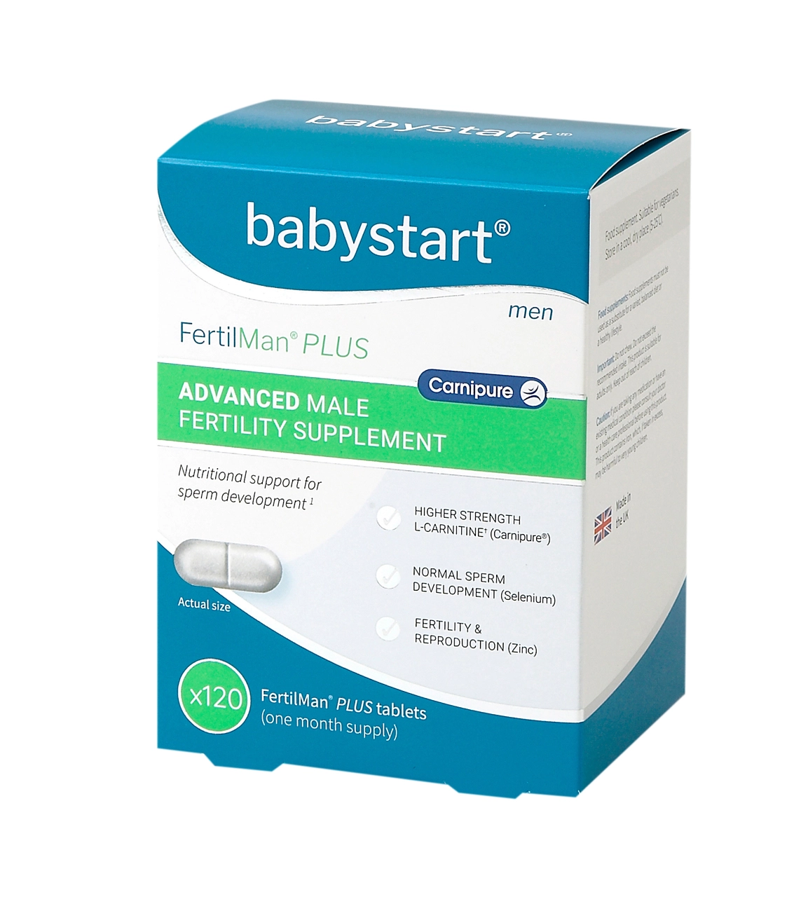 babystart Fertilman Plus Tablet-120's Pack