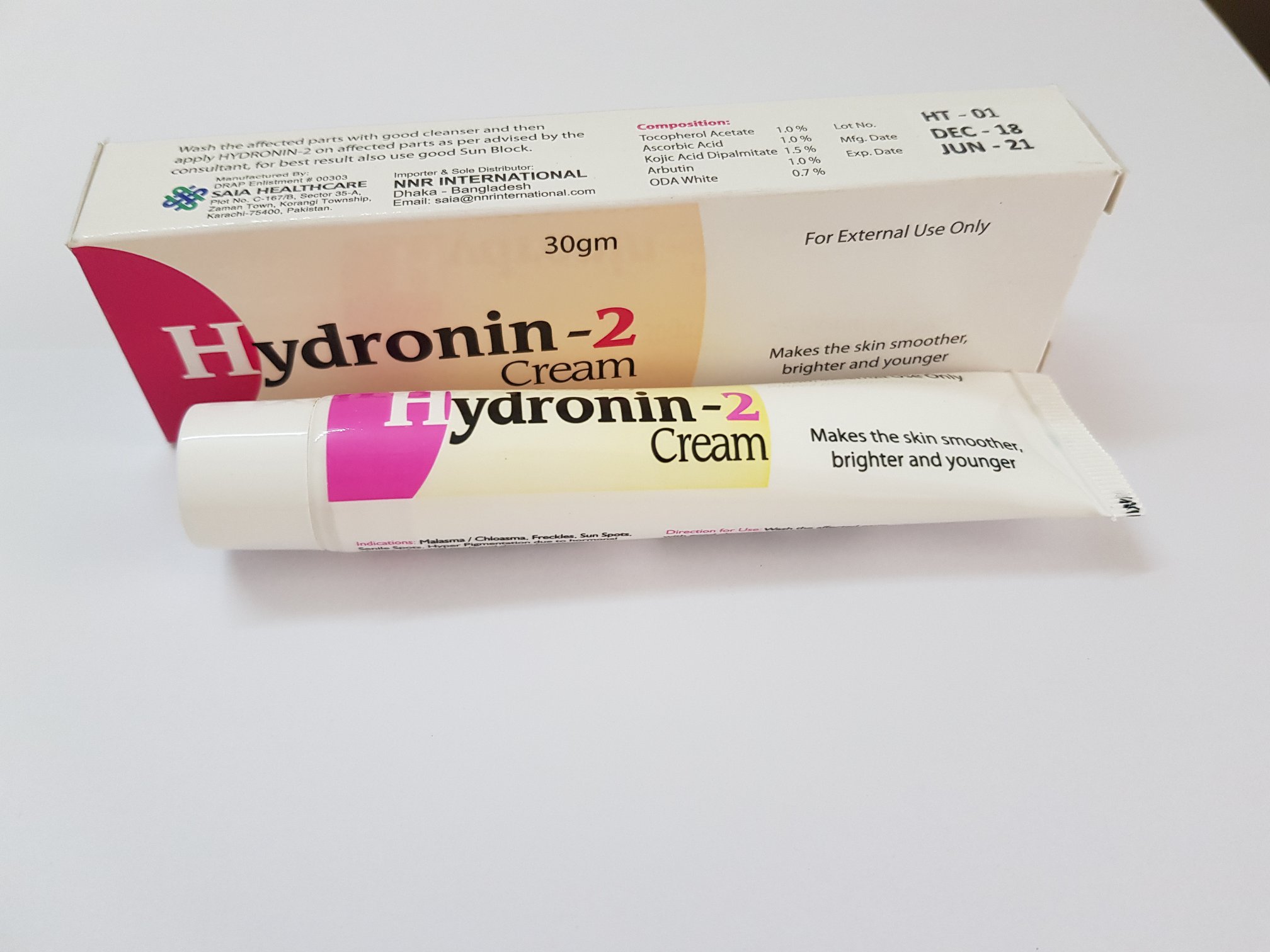 Hydronin-2 Cream 30 gm