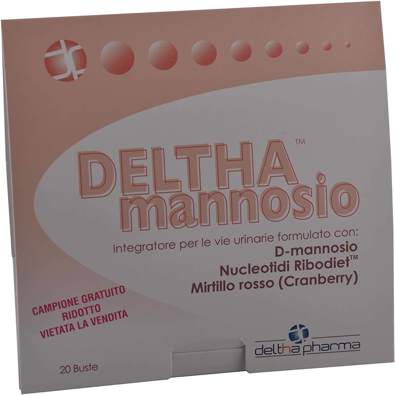 Deltha mannosio Sachets-20's Pack