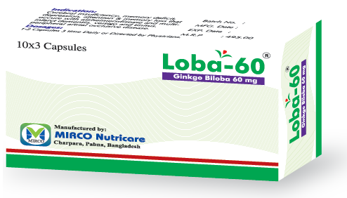 Loba 60 mg Capsule-30's Pack