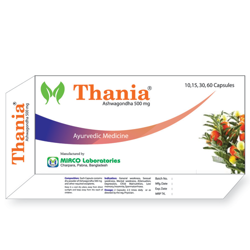 Thania 500 mg Capsule-30?s pack