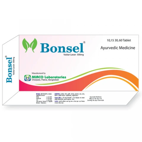 Bonsel 500 mg Tablet-30's Pack