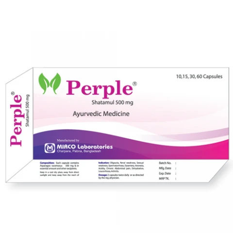 Perple 500 mg Capsule-30's Pack