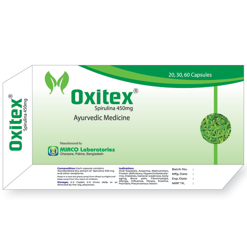 Oxitex 450 mg Capsule-30's Pack