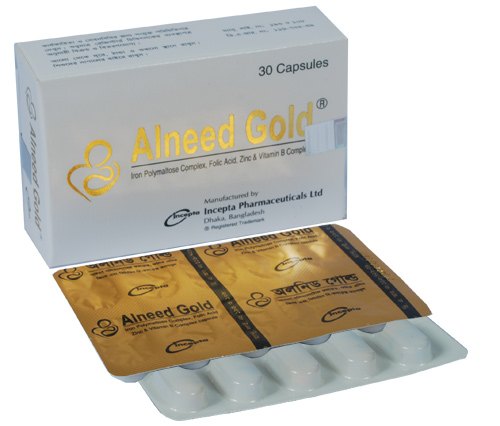 Alneed Gold Capsule-10's Strip