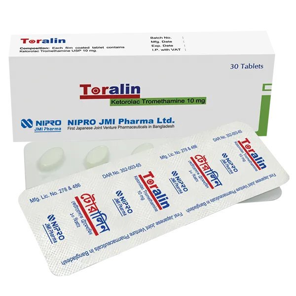 Toralin 10 mg Tablet-30's Pack