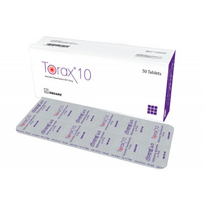 Torax 10 mg Tablet-10's Strip