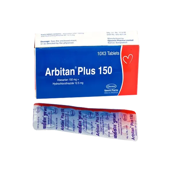 Arbitan Plus 150 mg Tablet-30's Pack