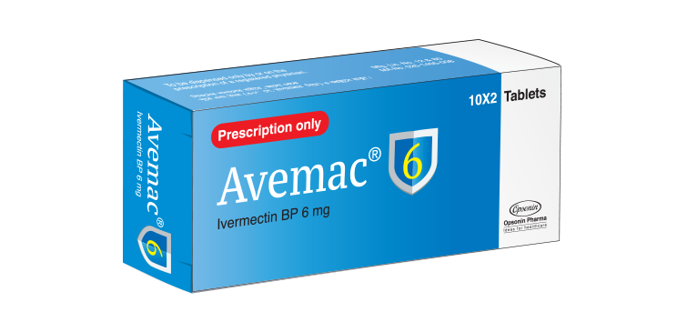 Avemac 6 mg Tablet-20's Pack